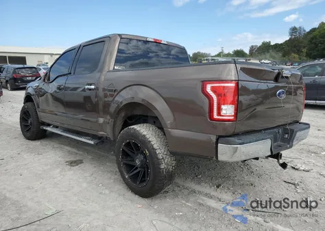 2015 Ford F150 Supercrew из США, поврежденный, VIN 1FTEW1CF2FKD15793